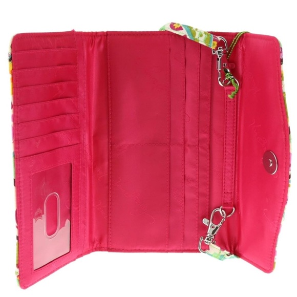 Vera Bradley Crossbody Strap Wallet in Tutti Frutti - Picture 8 of 12